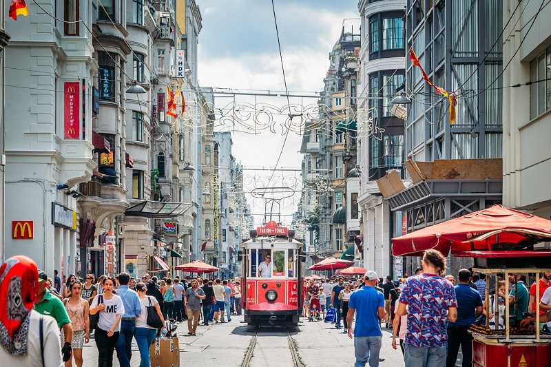 istanbul walking tour from Pera, Cihangir, Istiklal Street, Gata, Karakoy to Kadikoy Asian Side